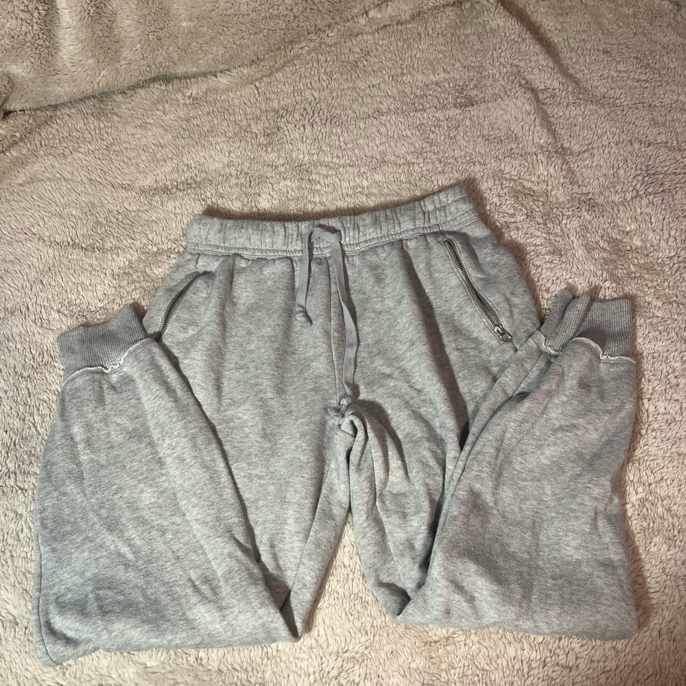 Aerie Gray Track Pants
